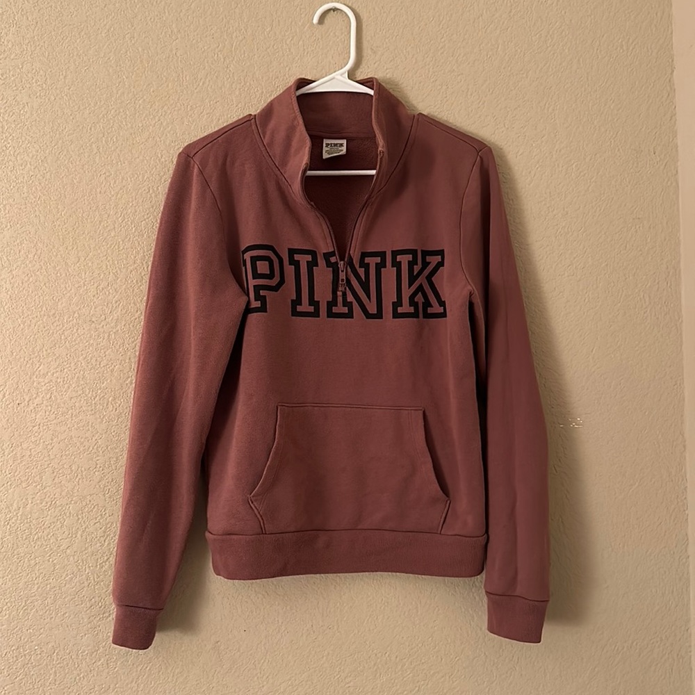 PINK Victoria’s Secret mauve jacket pullover size M
